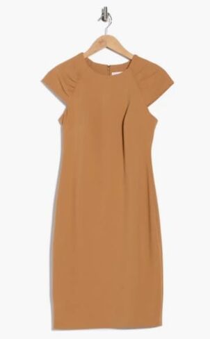 Calvin Klein Women's Cap Sleeve Sheath Dress Size 8 in Kuwait