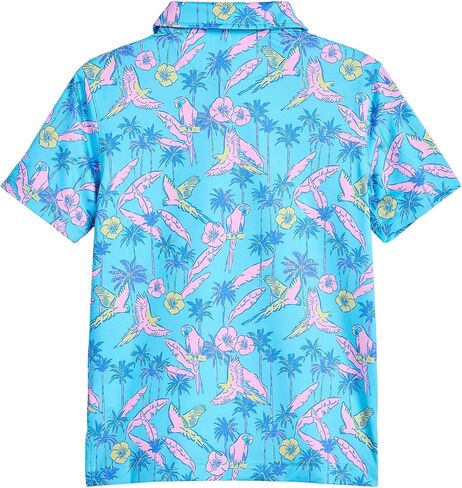 Chubbies Kids The Flock Party Performance Polo (Big Kid) in Saudi Arabia