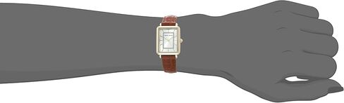 Anne Klein Women's Glitter Accented Croco-Grain Strap Watch, AK/3820 in Saudi Arabia