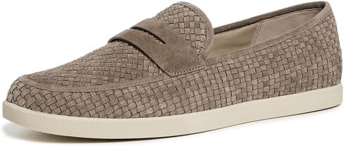 Vince Men's Santino Weave Loafers in Kuwait