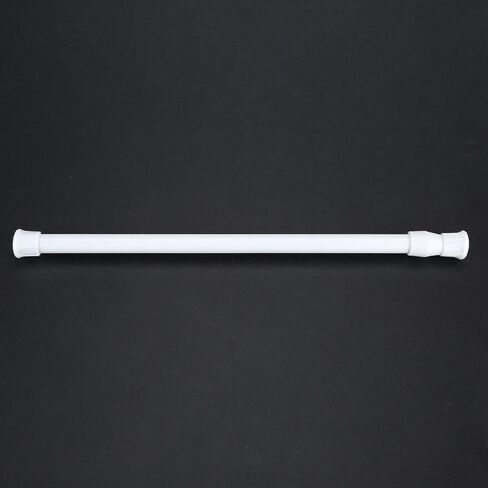 Adjustable Spring Loaded Tension Rod Extendable Curtain Closet Hanging Rod Telescopic Tension Window Rods Closet Rod for DIY Projects in Kuwait