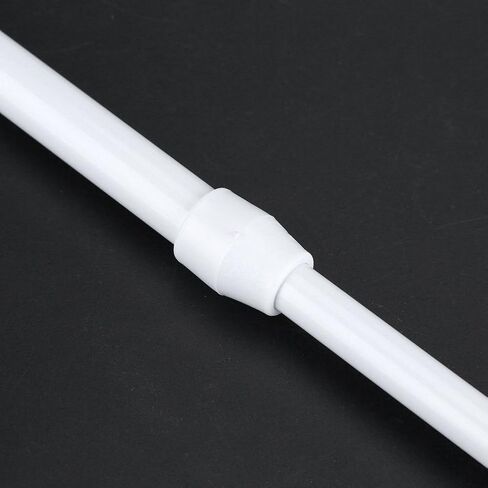 Adjustable Spring Loaded Tension Rod Extendable Curtain Closet Hanging Rod Telescopic Tension Window Rods Closet Rod for DIY Projects in Kuwait