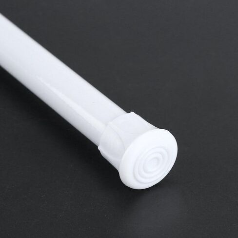 Adjustable Spring Loaded Tension Rod Extendable Curtain Closet Hanging Rod Telescopic Tension Window Rods Closet Rod for DIY Projects in Kuwait