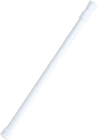 Adjustable Spring Loaded Tension Rod Extendable Curtain Closet Hanging Rod Telescopic Tension Window Rods Closet Rod for DIY Projects in Kuwait