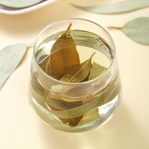 Dried Eucalyptus Leaves - 4oz (114g) Whole Leaf | Resealable Pouch | Botanical Ingredient for Aromatherapy & Tea Blends | Caffeine-Free Plant Material in Saudi Arabia