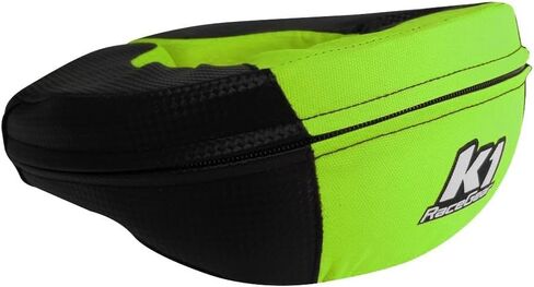 K1 Race Gear Neck Protector Brace (Carbon/Red, Adult) - 15-NEC-CAR-A in Saudi Arabia