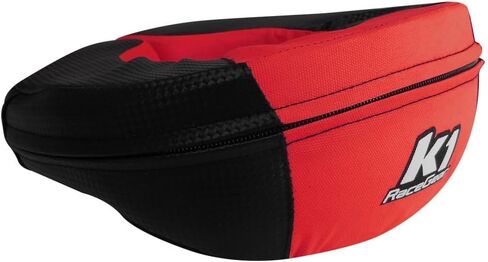 K1 Race Gear Neck Protector Brace (Carbon/Red, Adult) - 15-NEC-CAR-A in Saudi Arabia