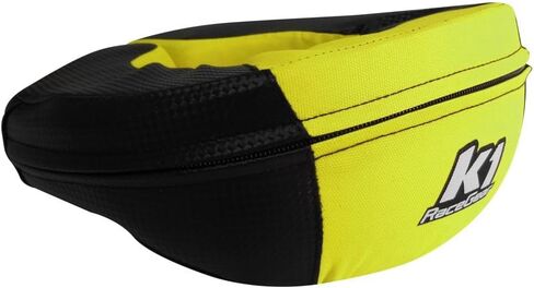 K1 Race Gear Neck Protector Brace (Carbon/Red, Adult) - 15-NEC-CAR-A in Saudi Arabia