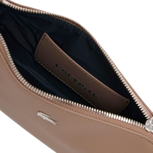 Lacoste Women's Daily City Shoulder Bag, Taupe, One Size in Kuwait