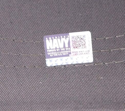 Trade Winds US Navy Vietnam Veteran Ribbon Grey Gray Cotton Embroidered Cap Hat - Officially Licensed in Kuwait