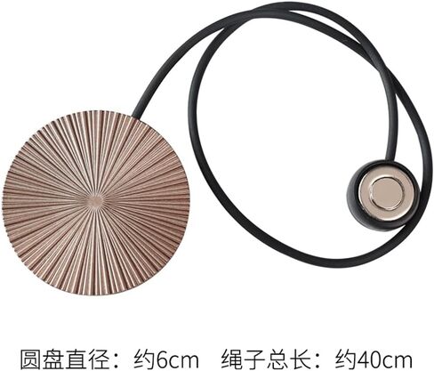 FMURY Tie Rope Curtain Accessories Drawstring Curtain Belt Drawstring Round Magnet Curtain Buckle Curtain Clip(E) in Kuwait