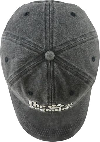 The Dog Father Paw Hat for Men, Classic Cotton Dog Dad Embroidered Baseball Cap in Saudi Arabia