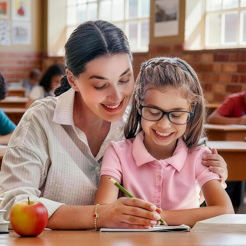 هدايا تقدير المعلم للنساء - أساور مطرزة مطلية بالذهب عيار 14 قيراط، سوار معلم التفاح الذهبي اللطيف غير قابل للتعديل مع بطاقة رسالة، هدية شكر ذات مغزى للمعلم من الطالب in Kuwait