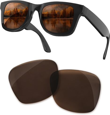Replacement Lenses for Ray-Ban Meta Smart Glasses Gen 2/1/Wayfarer RW4006/4008/RW4012, 53mm Large/50mm Regular, Anti-Scratch in Saudi Arabia
