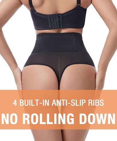 Tummy Control Thong Shapewear for Women Shaping Underwear Seamless Body Shaper Panties Girdle in Kuwait
