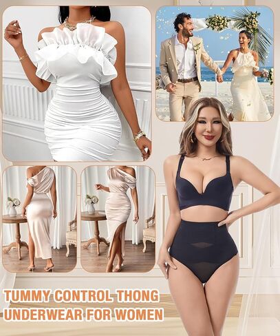 Tummy Control Thong Shapewear for Women Shaping Underwear Seamless Body Shaper Panties Girdle in Kuwait