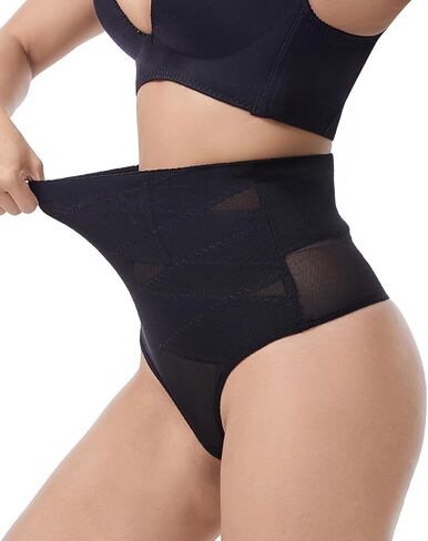 Tummy Control Thong Shapewear for Women Shaping Underwear Seamless Body Shaper Panties Girdle in Kuwait
