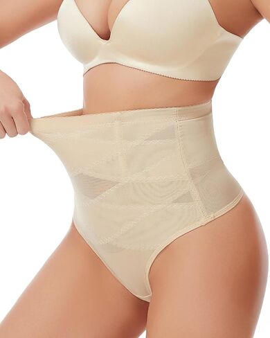 Tummy Control Thong Shapewear for Women Shaping Underwear Seamless Body Shaper Panties Girdle in Kuwait