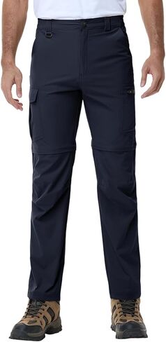 Men’s Hiking Pants Convertible Cargo Lightweight Quick Dry Waterproof Zip-Off Tactical Pants for Fishing Travel Climbing Work in Kuwait