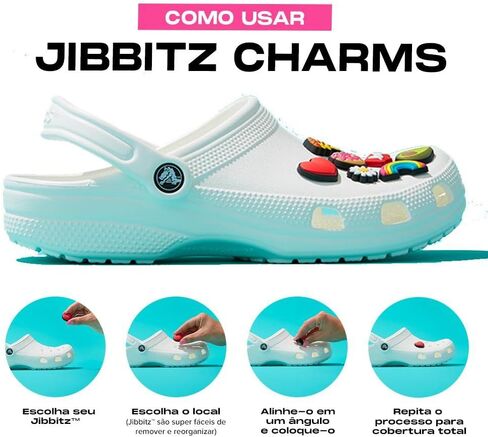Crocs Jibbitz Unicorn & Friends Shoe Charms | Jibbitz for Crocs, Unicorn, Small in Kuwait