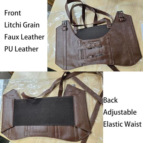 Women Gothic Steampunk Harness Belt Vintage PU Leather Corset Waist Belt Rave Halloween Dresses Party Acc in Saudi Arabia