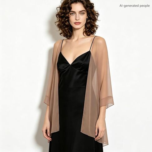 Chiffon Scarfs Shawls for Evening Dresse Solf Square Wedding Shawl Wraps Bridal Scarve for Women in Saudi Arabia