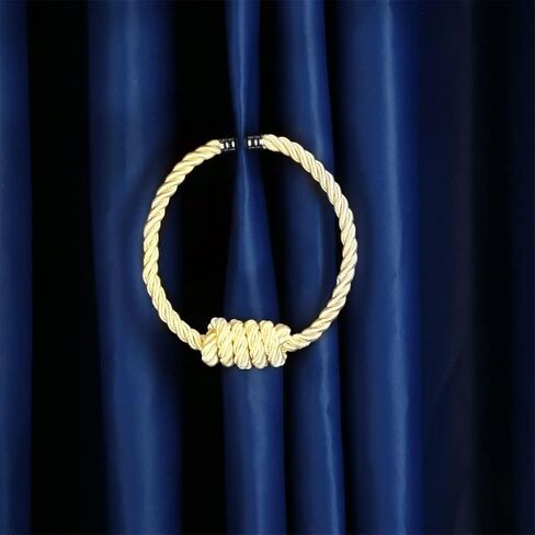 FMURY Magnetic Curtain Strap Hanging Ball Fixing Clip Window Drape Buckle Rope Strap Backrest Curtain Holder Accessories(D) in Kuwait
