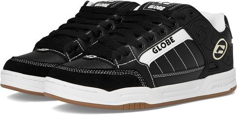 Globe Men's Tilt Skate Shoe, Black/Black/Pink, 6 in Saudi Arabia