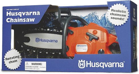 Husqvarna 522771104 Kids Plastic Toy Chainsaw, Orange in Saudi Arabia