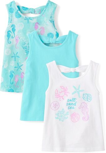 The Children's Place Baby Girls' and Toddler Assorted Tank Tops in Saudi Arabia