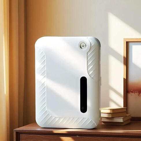 LACIDOLL Smart Scent Air Machine for Home, Bluetooth Waterless Essential Oil Diffuser with Cold Air Tech 250ML, 1500 sq. ft Coverage Scent Diffuser for Large Room, Office, Spa, White in Saudi Arabia