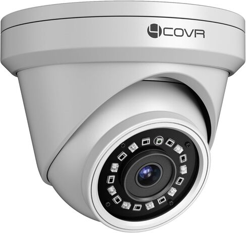 4MP PoE Security IP Camera Outdoor IP67, Wired Surveillance Dome Camera with Smart AI Human/Vehicle Detection, 110° Wide View Angle 2.8mm Lens, 18Pcs IR LED 100ft Night Vision, LY97AX4MA in Kuwait