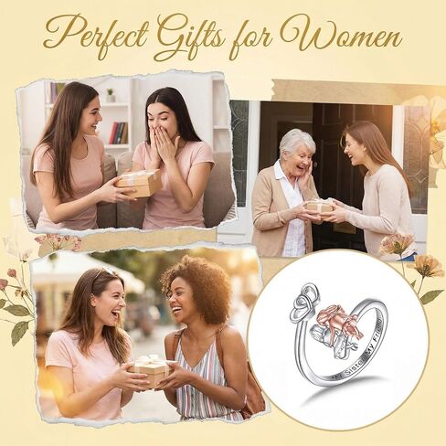 Sisters Ring for Women Bestie BFF Best Friend Ring Adjustable Size 7 Sisters Friendship Jewelry Gifts for Birthday Christmas Graduation in Saudi Arabia