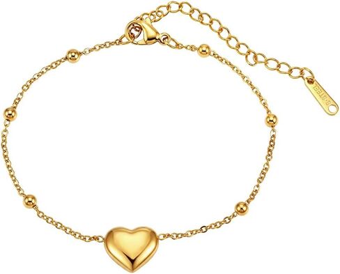 Heart/Evil Eye Anklet Bracelet Beach Ankle Bracelet Foot Jewelry Gifts for Women in Saudi Arabia