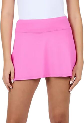 SOFIBELLA Style Icons Super Pink 14 Inch Womens Tennis Skirt in Kuwait