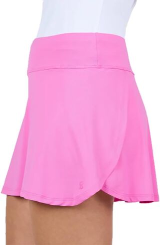 SOFIBELLA Style Icons Super Pink 14 Inch Womens Tennis Skirt in Kuwait