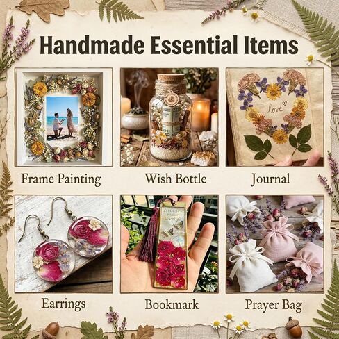 Extra Large Dried Flowers Kit 4pcs - Witchcraft Herbs for Spells Magic, Rituals, DIY Crafts, Potpourri Simmer Pot,Candle Soap Making-Lavender 2.82oz, Rose 3.52oz, White Sage 2.82oz, Eucalyptus 6 oz in Saudi Arabia