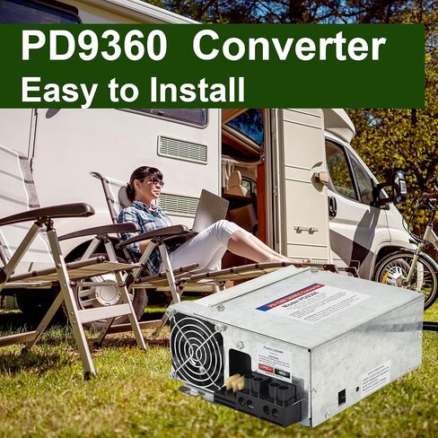 PD9360 Power Converter replacement-9300 Series Converter,60Amp 120V to 12V RV Converter Charger for RV Camper Caravans Trailer Battery,1000W in Kuwait