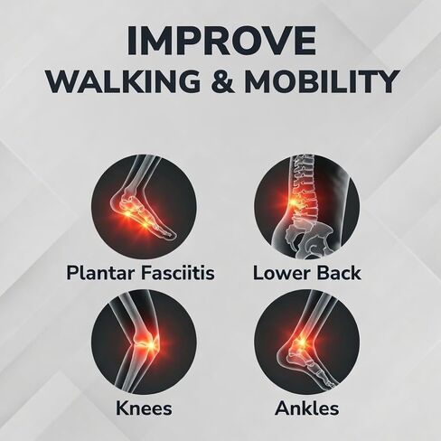 Heavy Duty Orthotic Insoles for Men and Women (220 lbs and Up), High Arch Support Insoles for Plantar Fasciitis and Flat Feet, Shock Absorbing Inserts for Work Boots and Shoes (X Large) in Kuwait