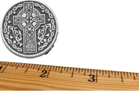 مجموعة Westmon Works Irish Blessing Pocket Token Set حلية صلاة معدنية مع بطاقة سانت باتريك راعي سانت أيرلندا المقدسة in Kuwait