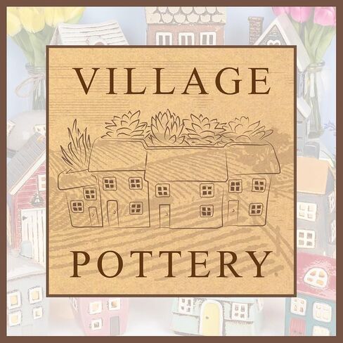 Village Pottery Tall House Tealight Holder in Saudi Arabia