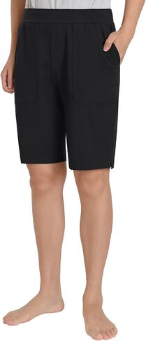 Women's Petite Pull On Bermuda Shorts with Pockets in Saudi Arabia
