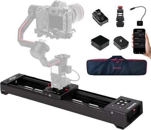 IFOOTAGE Motorized Camera Slider 26"/66CM, New Shark Nano with 360-Degree Rotary Axis,Compatible with DJI stabilizers Five-axis coordinated shooting in Kuwait