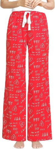 Lands' End Women's Poplin Wide Leg Sleep Pants in Kuwait