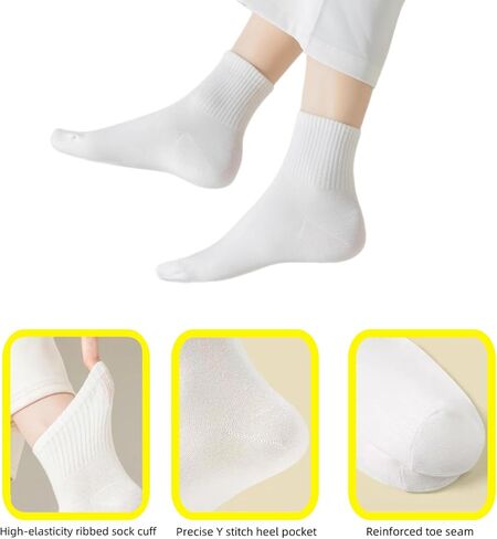 Bulk Socks Individually 18/12 Pairs Packed Disposable Unisex, Portable Socks for Travel Trip Camping Hotel Homeless in Saudi Arabia