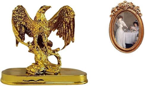 Fenteer Sculpture الراتنج تمثال إطار الصورة تمثال خمر صورة الجدار شنقا الحرف اليدوية الراتنج مناسبة للمنزل مكتب مقهى رف الكتب مكتب خزانة يكون in Kuwait