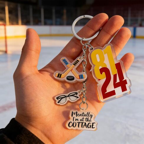 Hearted Merch Keychain 24 & 81 Gifts for Women Men - Heated Merchandise Keychain 24 81 for Fans in Saudi Arabia
