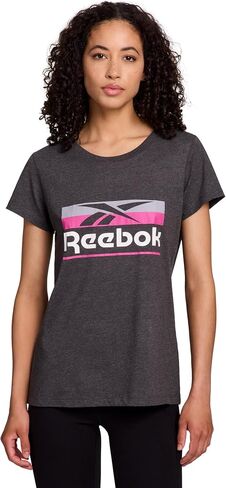 Reebok Women's Short Sleeve Knockout Performance T-Shirt in Kuwait
