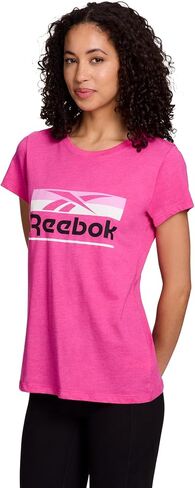 Reebok Women's Short Sleeve Knockout Performance T-Shirt in Kuwait