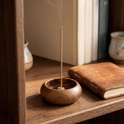 1pc Mini Incense Holder Multi Hole Stick Burner Seat Indoor Use Compact Tabletop Fragrance Stand for Home Desk Decoration in Kuwait